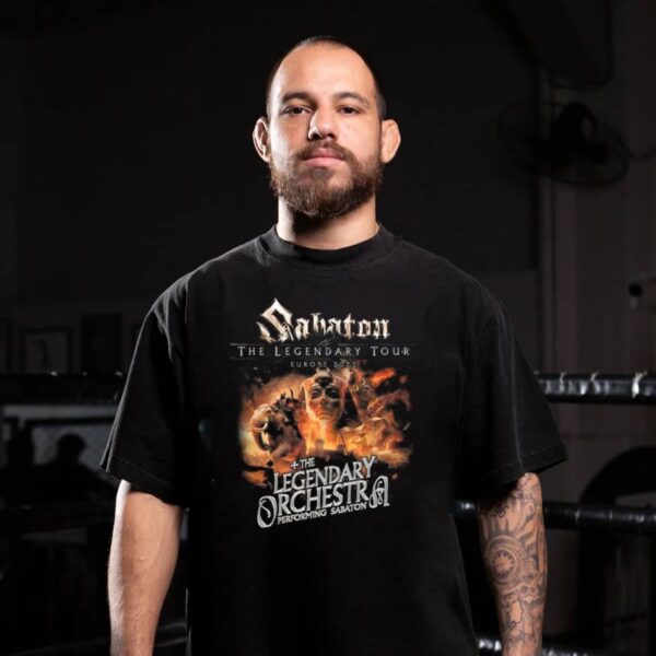 Sabaton The Legendary Tour Europe 2025 T-shirt-b A73pTbF