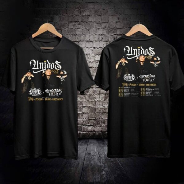 Santa Fe Klan X Shoreline Mafia Unidos Tour 2025 T-shirt jenOH2k