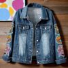 Santana 65th Anniversary 1960-2025 Denim Jacket-a sSbcS7oKPs hZk8xIV