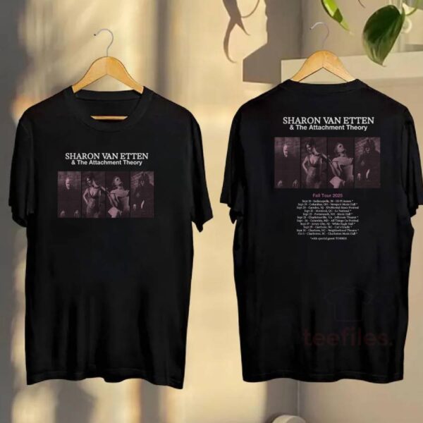 Sharon Van Etten & The Attachment Theory Fall Tour 2025 T-shirt 0kBEGey
