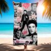 Sincerely Elvis Presley Heartbreak Hotel Beach Towel 1sIgOTU