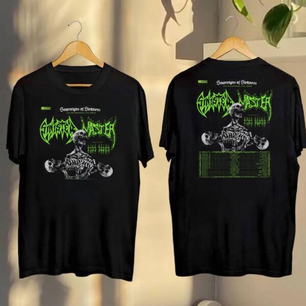 Sinister And Master Sovereigns Of Sickness Tour 2025 T-shirt JCvRDVY
