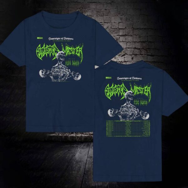 Sinister And Master Sovereigns Of Sickness Tour 2025 T-shirt-a v9JNxES
