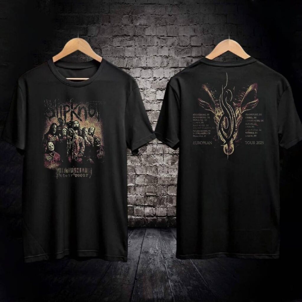 Slipknot-European-Tour-2025-T-