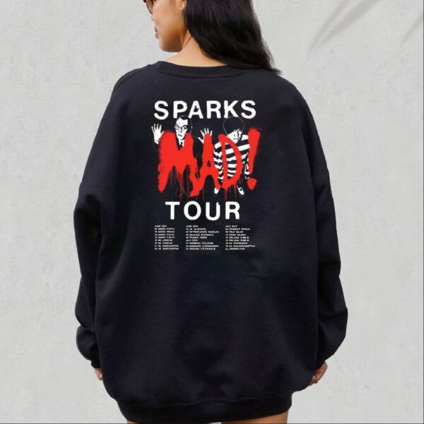 Sparks Mad Tour 2025 T-shirt-c tNQ4V7Z