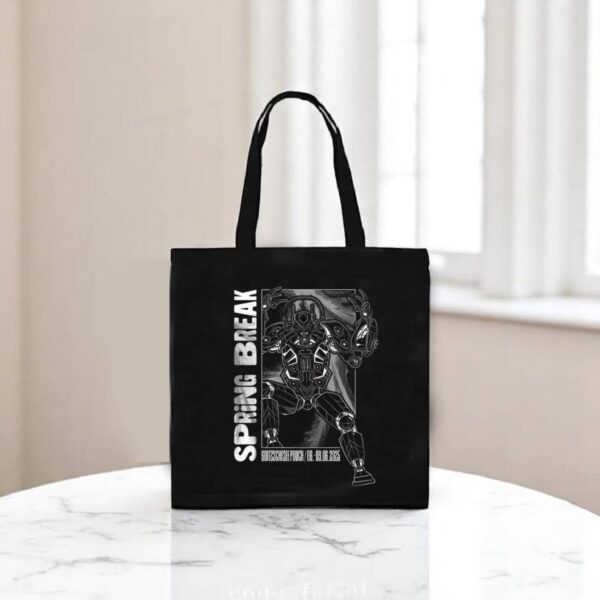 Sputnik Spring Break Festival Party Machine Record Tote-b v09m2BS