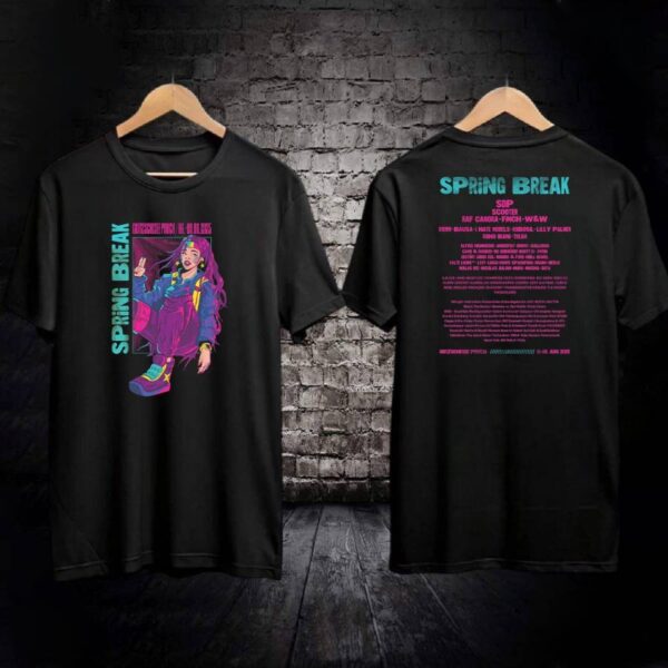 Sputnik Spring Break Festival Superhelden 2025 T-shirt eBXSrNv