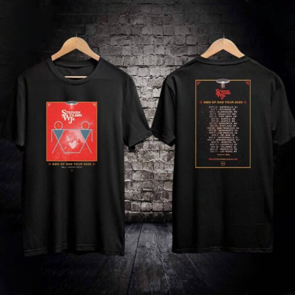 Stephen Wilson J Son Of Dad Tour 2025 T-shirt gvek5lE