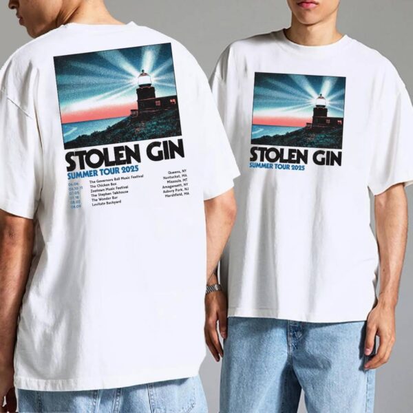 Stolen Gin Summer Tour 2025 T-shirt Ap4Rl7x