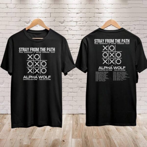 Stray From The Path Final Ukeu Tour 2025 T-shirt-b EaFndVM