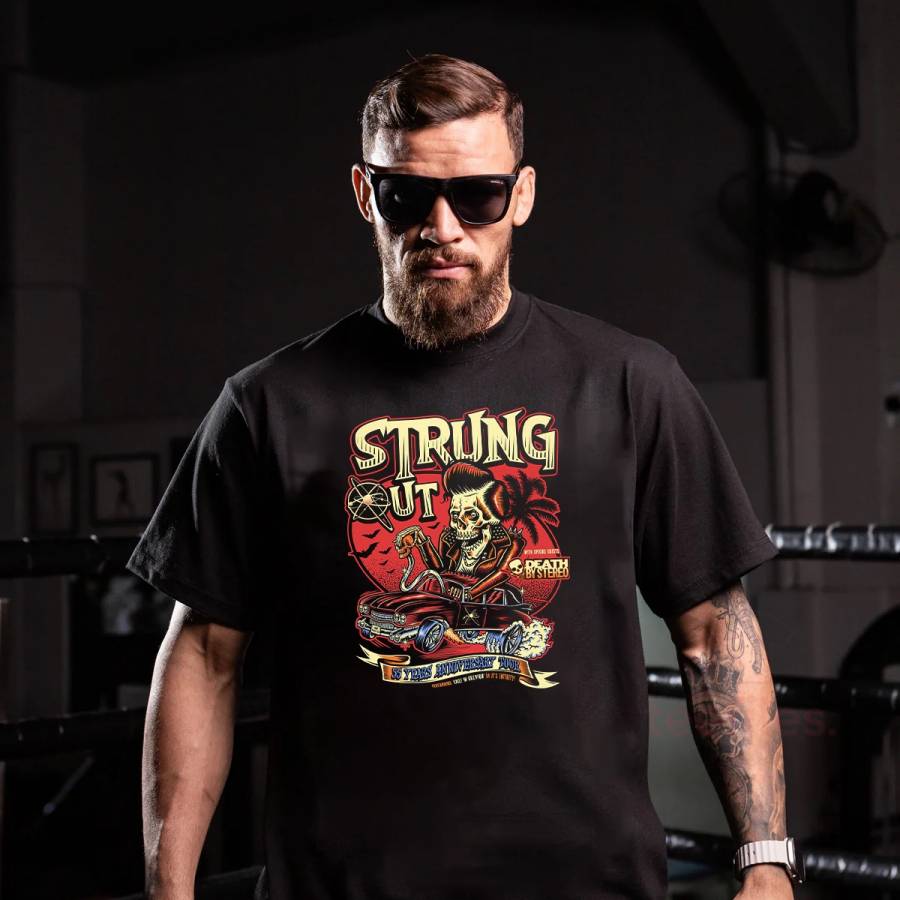 Strung Out 35 Years Anniversary Tour 1990-2025 T-shirt-a SlC6hdU