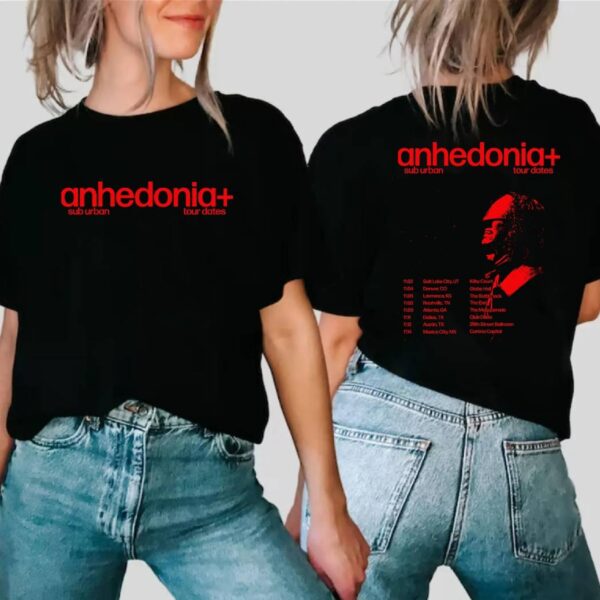 Sub Urban Anhedonia Tour 2025 T-shirt YOxLKlo