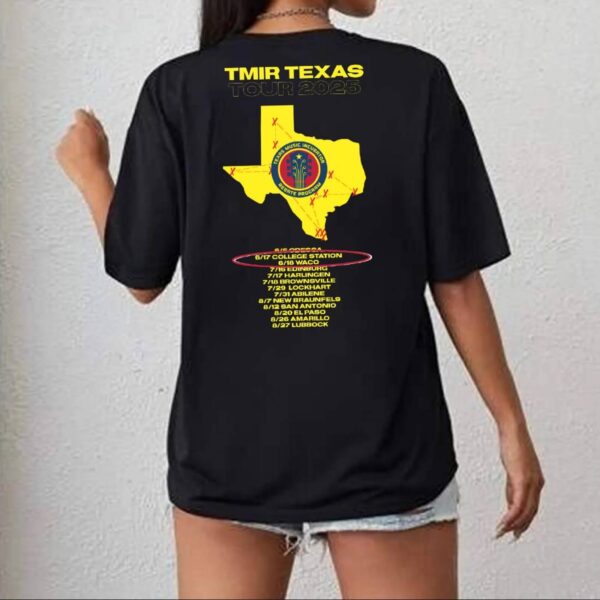 Texas Music Incubator Rebate Program Tour 2025 T-shirt-a qGVECk9