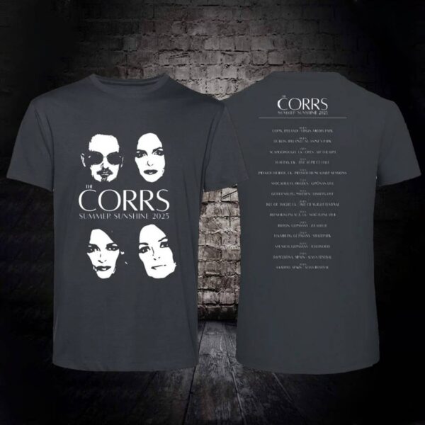 The Corrs 2025 Faces Line Up Unisex T-shirt-b goIcxE7