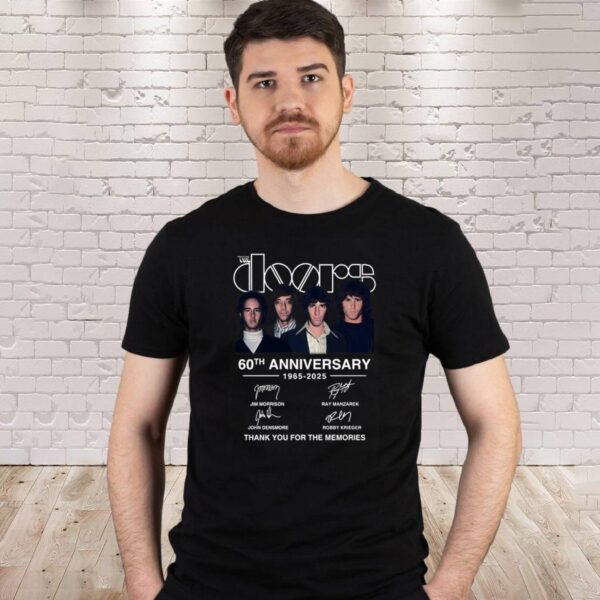 The Doors 60th Anniversary 1965-2025 T-shirt eCMirs5