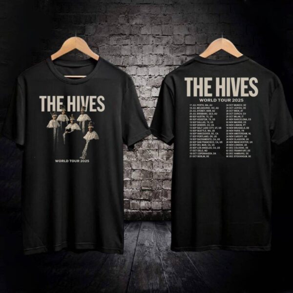 The Hives World Tour 2025 T-shirt-a DAxOztg