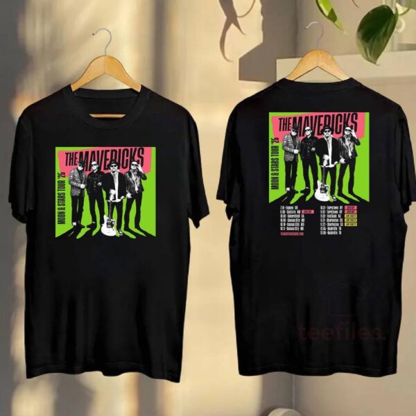 The Mavericks Moon & Stars Tour 2025 T-shirt nuqPmY3