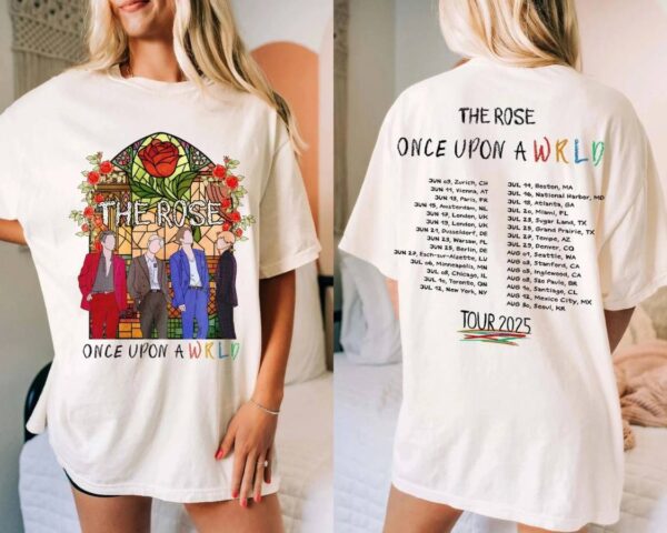 The Rose Once Upon A Wrld World Tour 2025 T-shirt-b Mj2cgGT