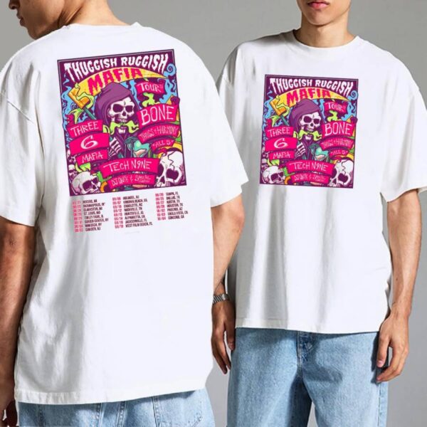 Three 6 Mafia And Bone Thugs N Harmony Team Thuggish Ruggish Mafia 2025 Tour Rq7S6Gi
