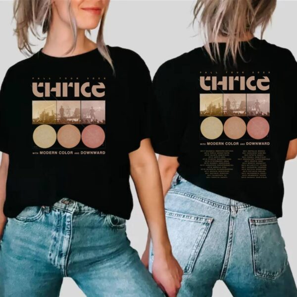 Thrice Fall Tour 2025 T-shirt-b 8zhXbWy
