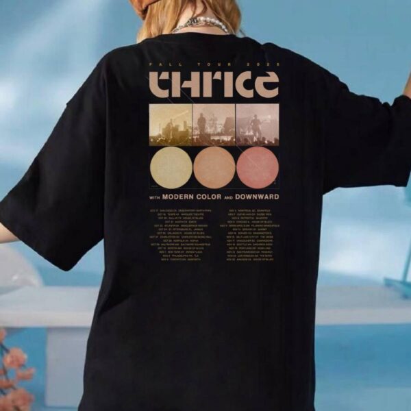 Thrice Fall Tour 2025 T-shirt-x Cbc1dBo