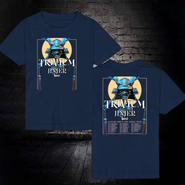 Trivium Ascend Above The Ashes Tour 2025 T-shirt-a psf02Xt