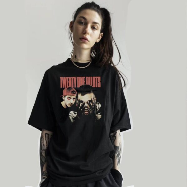 Twenty One Pilots Blurryface Anniversary T-shirt iDznjKd