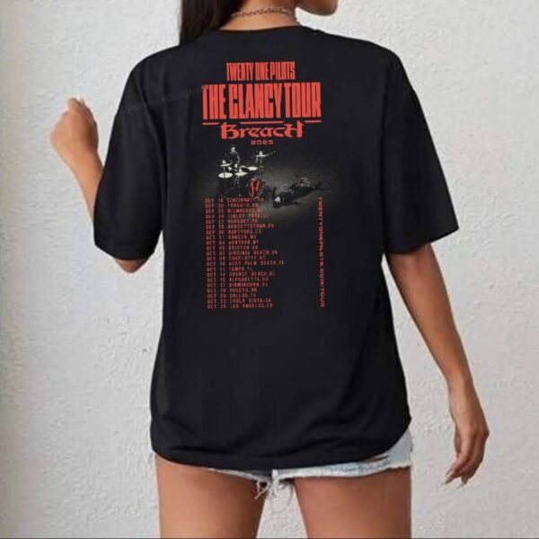 Twenty One Pilots Breach Tour 2025 T-shirt-c jYC9IH7