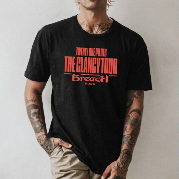Twenty One Pilots The Clancy Tour Breach 2025 Tour T-shirt-a IW6bmJ9