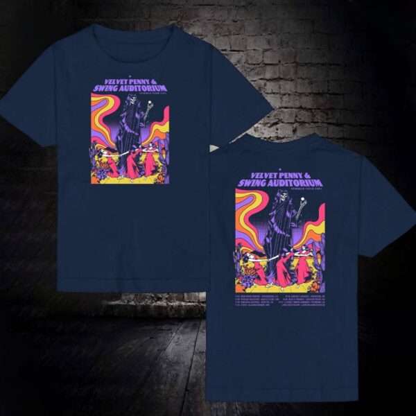Velvet Penny & Swing Auditorium Summer Tour 2025 T-shirt-b DKNcSOR