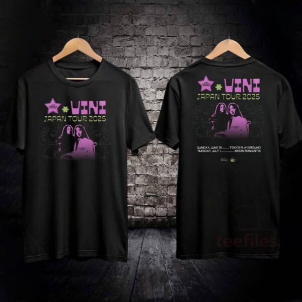 Vini Band Japan Tour 2025 T-shirt mE3tpav