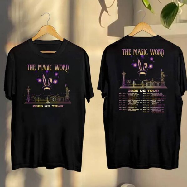 Voila The Magic Word 2025 Us Tour T-shirt-a Si6psdR