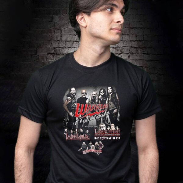 Warrant Let The 4000 Times Rock Tour 2025 T-shirt-a Igcbu4d