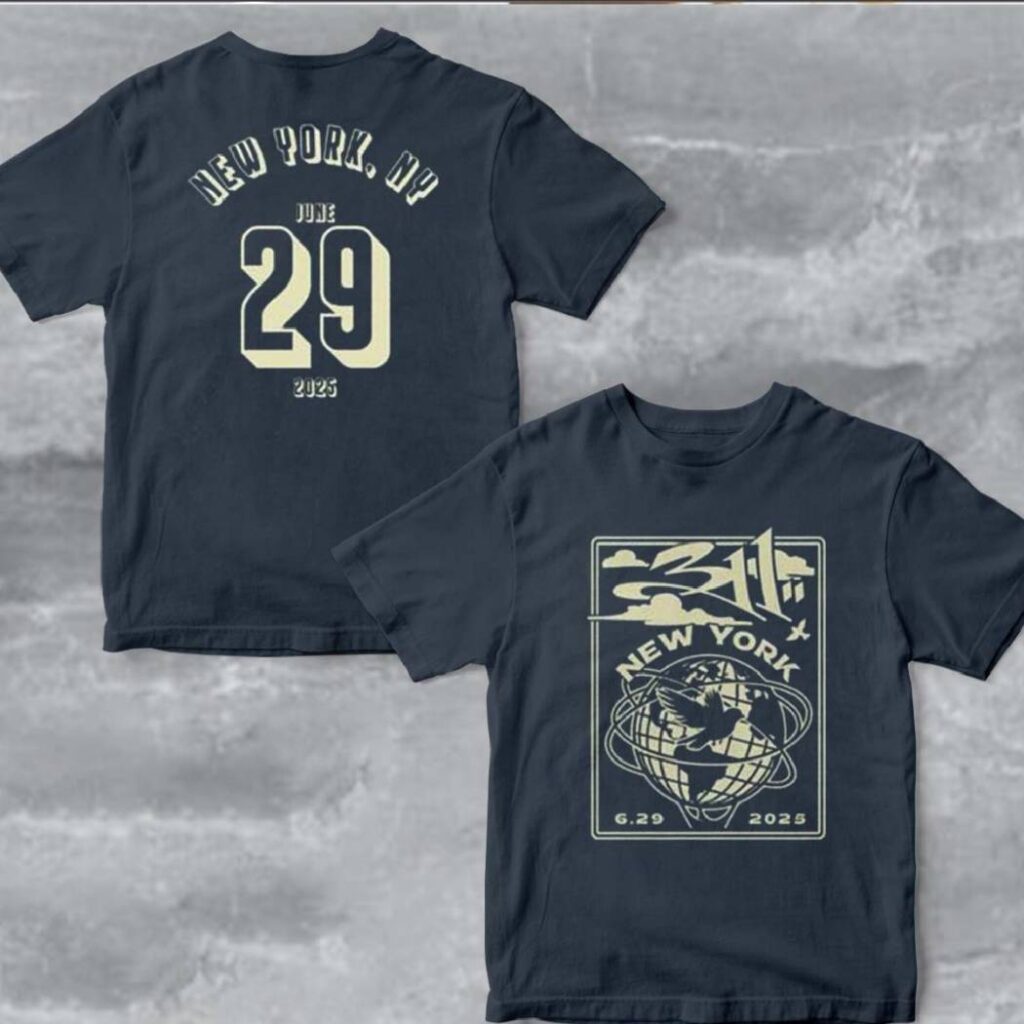 311 Band New York June 29th 2025 Event T-shirt - Ricardo