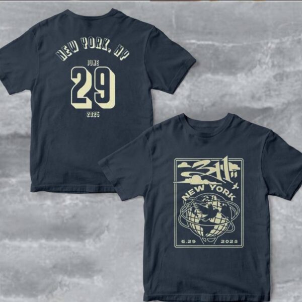 311 Band New York June 29th 2025 Event T-shirt f8mBKYr