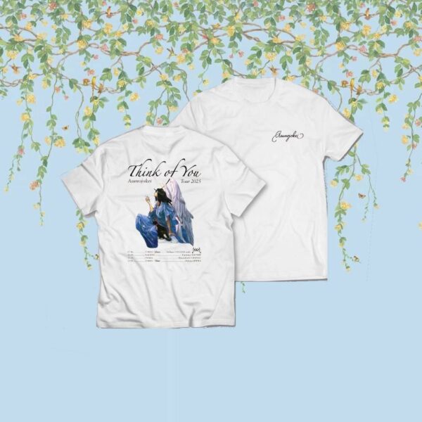 Asuno Jokei Think Of You Tour 2025 T-shirt-a tR3QjwO