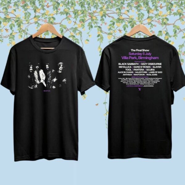 Black Sabbath And Ozzy Osbourne Back To The Beginning Photo Event T-shirt dD5gIqk