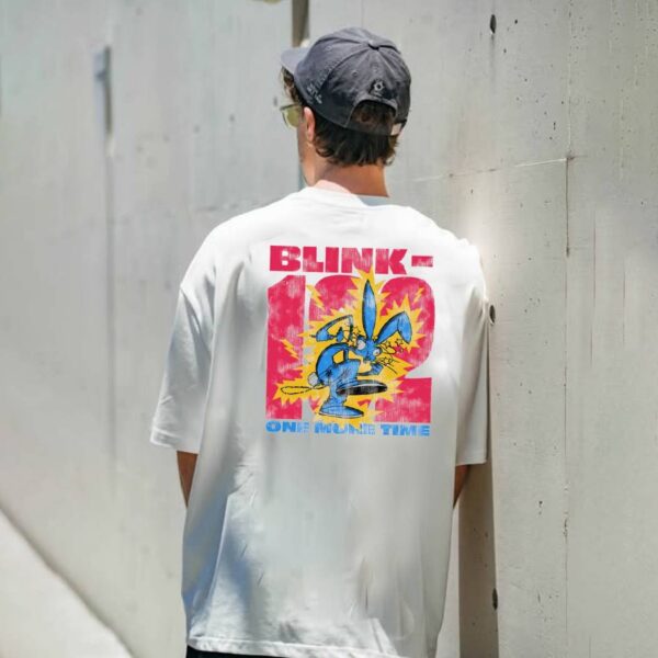 Blink-182 One More Time Rabbit T-shirt-c WJ1Os7S