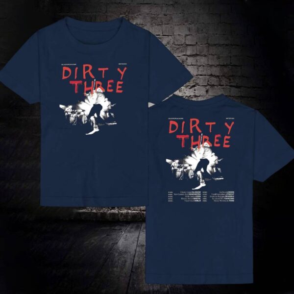 Dirty Three European Tour Winter 2025 T-shirt-b juJI36O