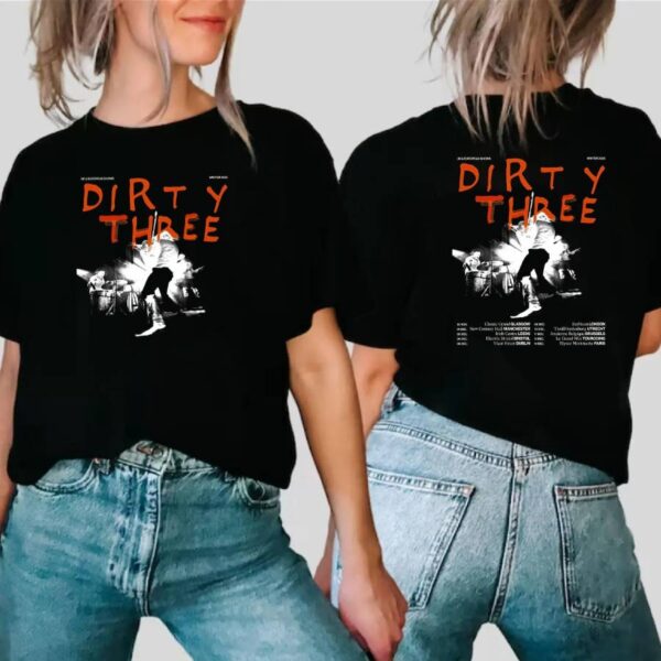 Dirty Three European Tour Winter 2025 T-shirt-c LAeI9uP