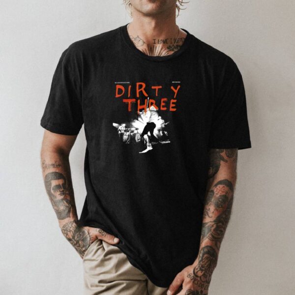 Dirty Three European Tour Winter 2025 T-shirt-x ABb3LGR
