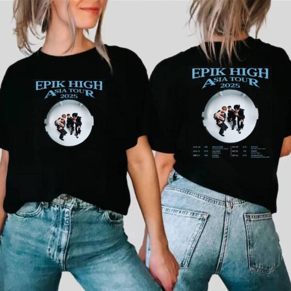 Epik High Asia Tour 2025 T-shirt-a DNOGPta