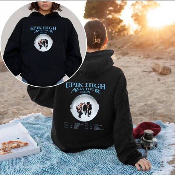 Epik High Asia Tour 2025 T-shirt-b HVQBKwj