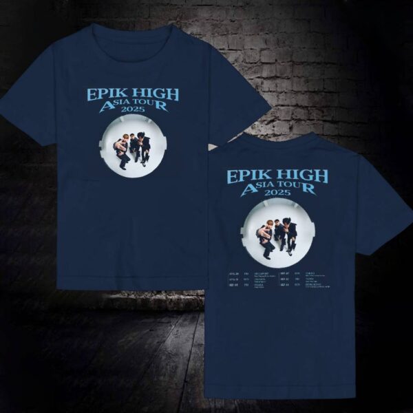 Epik High Asia Tour 2025 T-shirt-c cvpkagP