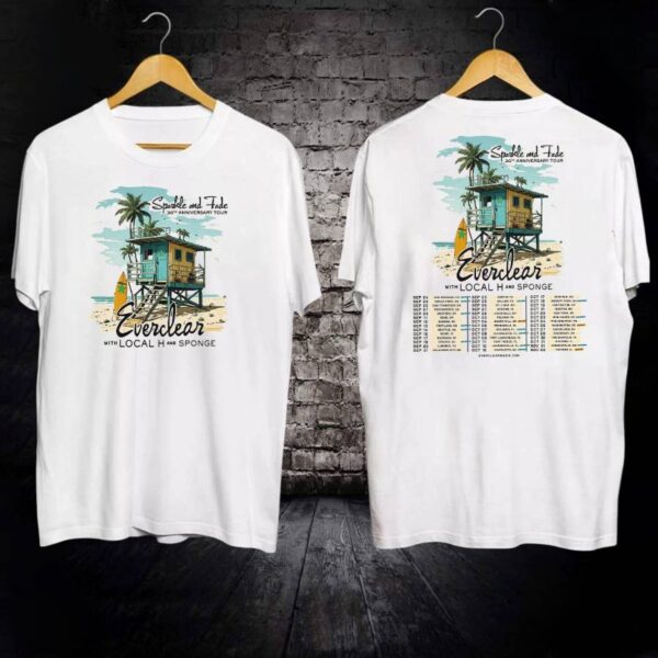Everclear Sparkle And Fade 30th Anniversary Tour 2025 T-shirt-a ybhVvjW