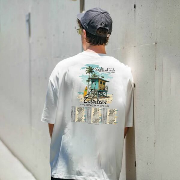Everclear Sparkle And Fade 30th Anniversary Tour 2025 T-shirt-c nTOaIdJ