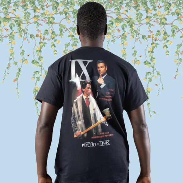 Ice Nine Kills X American Psycho Collage Pocket T-shirt-a AOIzaUH