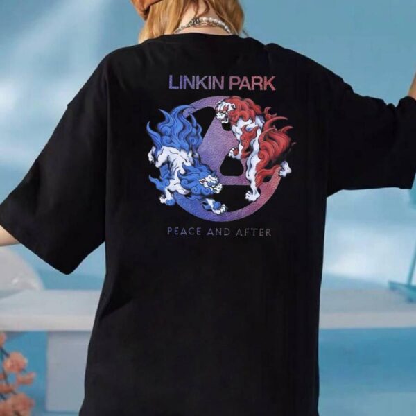 Linkin Park X Peace And After Japan Web Store Komainu T-shirt-b 7GtZVvy