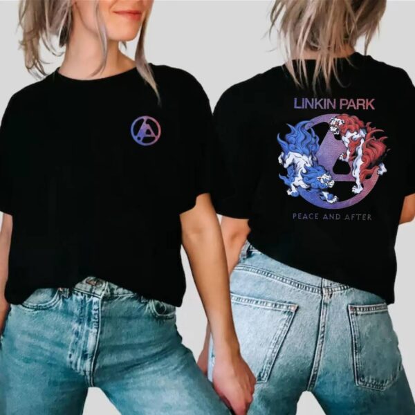 Linkin Park X Peace And After Japan Web Store Komainu T-shirt Ye78tKT