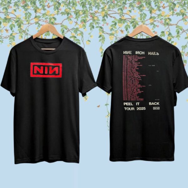 Nine Inch Nails Peel It Back Tour 2025 T-shirt - Ricardo